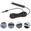 DC 5-12V Car Interior Hidden Amplified Antenna 85-860Mhz Car Electronic Radio Antenna Car Radio Patch Aerial for Truck Boat Auto