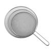 Stainless Steel Flour Tea Strainer Mesh Colander Sieve Filter Sifter Thickened Oil Skimmer Strainer Scoop Cooking Tools 2025