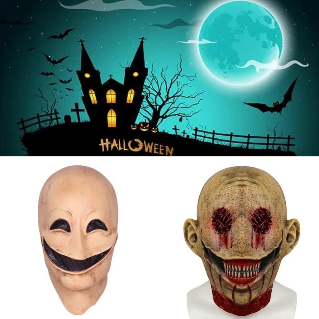 Chilling Faceless Man Halloween Mask With Terrifying Skull Alien Design For Costumes