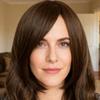 80cm Long Curly Brown Cosplay Wig Natural Looking Comfortable Synthetic Lace Wig for Daily Wear Weekend Trip & Lolita Dress-up
