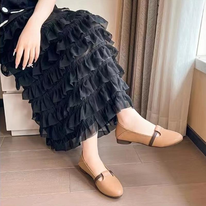 Módní letní 2024 nové pohodlné dámské boty s měkkou podrážkou a tlustým podpatkem na nízkém podpatku