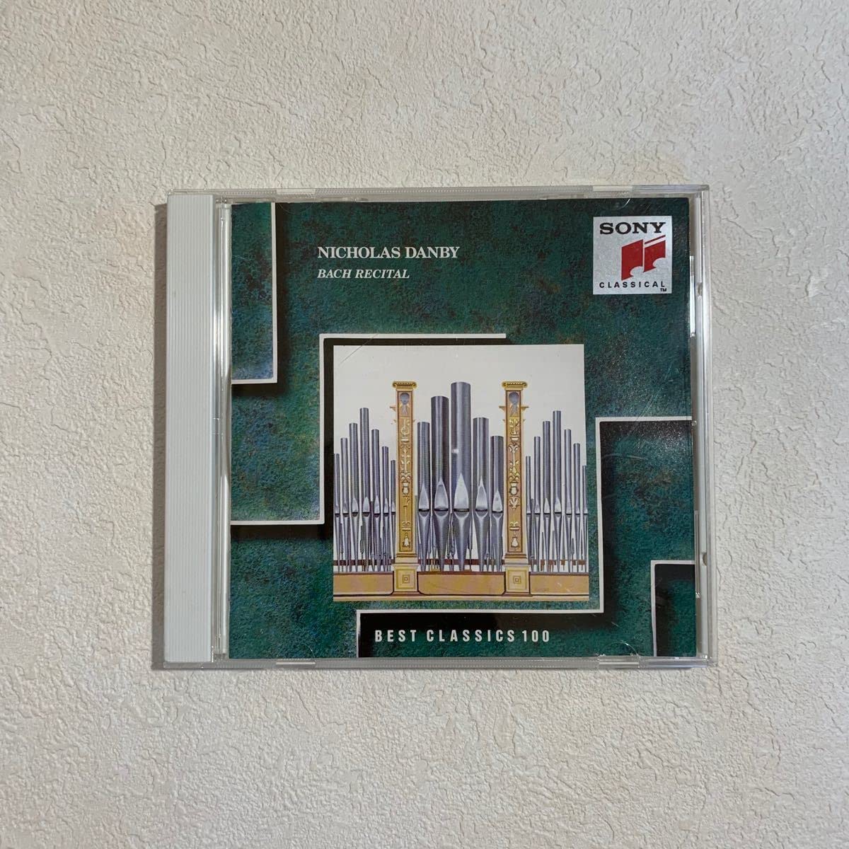 

CD DANBY (NICHOLAS); BACH - Organ masterpiece collection SRCR9242 Japan ObiClassical Used