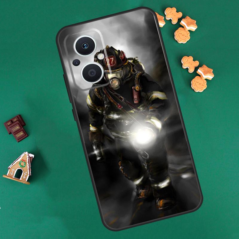 Firefighter Heroes Case For OPPO Reno 14 13 12 11 F 10 Pro 8T 8 7 Lite Cover For OPPO Find X8 X6 X5 X9 Pro Coque
