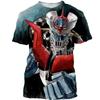 Ny mote kul bjelle Mazinger Z Herre 3D-printet T-skjorte sommer avslappet topp