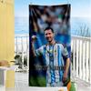 Messi Customize Text Beach Towel Soft Durable Quick-Dry Portable for SwimmingBeachCamping Travel Beach AccessoriesGym
