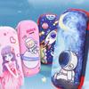 Cute Pencil Case High Capacity Pencil Box School Stationery 3D Space Pen Case