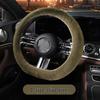 Winter Plush Universal Heated Steering Wheel Cover - Fashionable, Warm, Protective Car Interior Accessory
