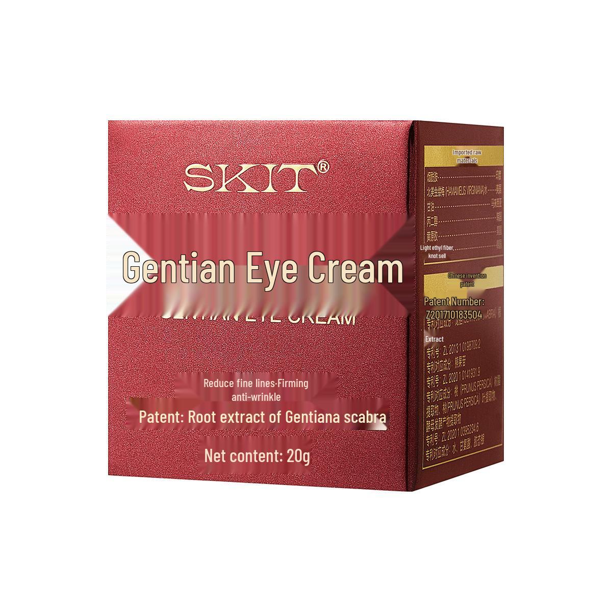 Gentian Firming & Hydrating Eye Cream - Moisturizing & Brightening Eye Serum
