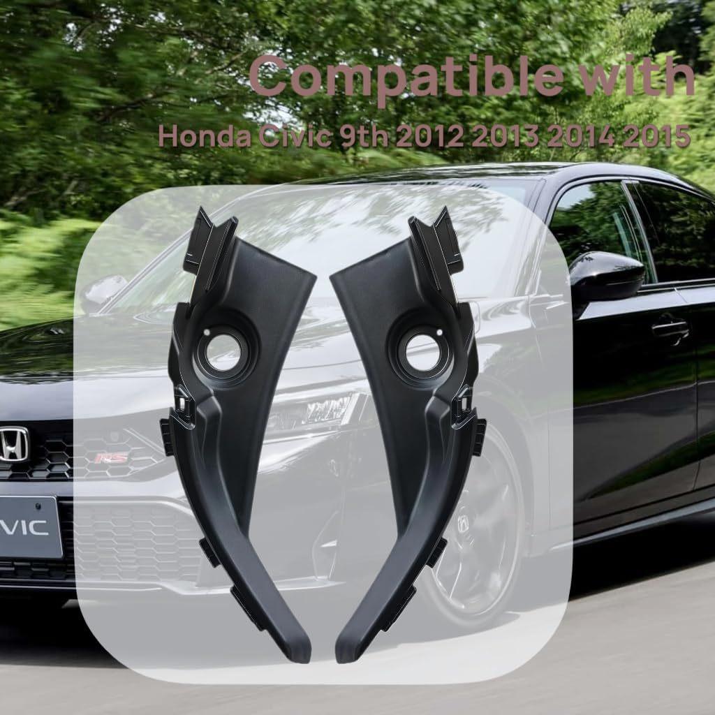 Wiper Deflector Blades for 2012-2015 Honda Civic Models 74220-TRO-A00 & 74210-TRO-A00