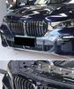 Glänzend Schwarzer Kohlefaser-Kühlergrill für Vor-Facelift BMW X5 G05 - Einzel- oder Doppellinien-Stil