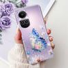 For Oppo Reno 10 5G Case CPH2531 Luxury Fashion Painted Cover Soft Slim Phone Case For Oppo Reno 10 Pro Plus Reno10 Pro+ 5G Bags