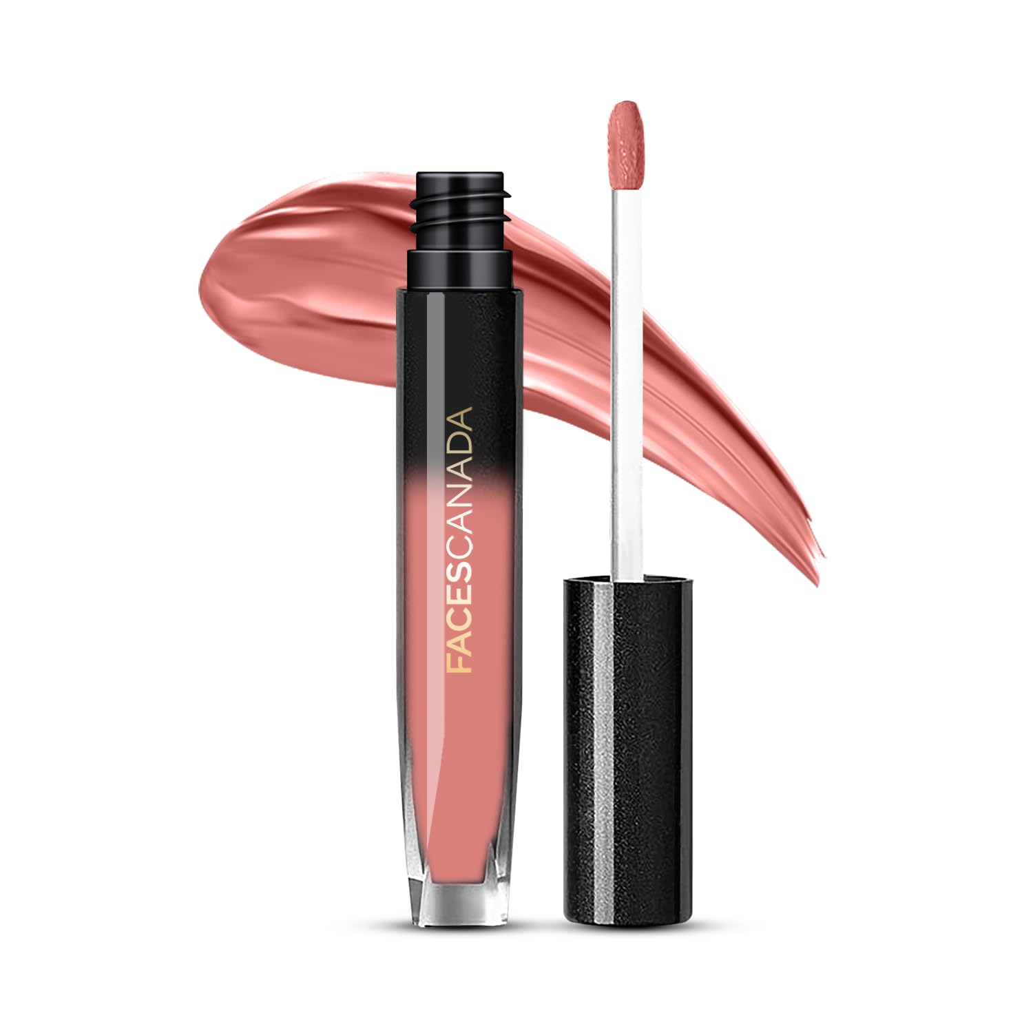 

FACESCANADA Увлажняющая жидкая помада Comfy Silk - Mystic Nude 13, 3 мл | Сатиновый матовый HD-финиш | Роскошный комфорт | Стойкая | Не сушит | Гладкая текстура |