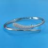 European and American Creative Nail Bracelet Women's Bracelet Fashion Concept Abstract Nail Jewelry