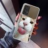 Pet Cat Funny Memes Phone Case For Samsung Galaxy A12 A52S A42 A32 A22 A51 A50 Note 20 Ultra 10 S10 Plus A71 A70 A31 A30 A10S Ga