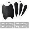 Car Door Sticker Carbon Fiber Scratches Auto Handle Protection Film For Ford Mustang Spoiler Shelby GT 350 500 Cobra E Focus 2 3 MK3 Kuga