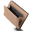 Ambitions Bi-fold Wallet, 8 Card Slots, Easy Coin Access, Large Capacity, Non-bulging, Women's, Easy To Use, Coin Purse (Brown)