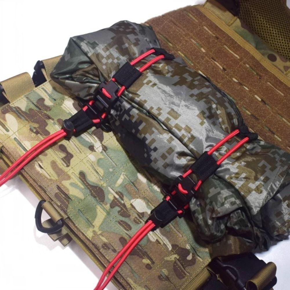 

1/2pcs Multicolors Fixing Buckle Nylon Elastic Backpack Vest Accessories Outdoor Tool