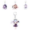 Cute Genshin Impact Key Chain Anime Cartoon Kawaii Keyring Pendant Acrylic Gift