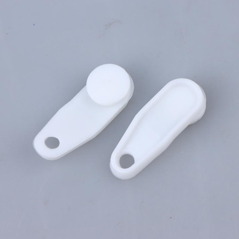 50 ks Plastové klipy na záclonovou lištu Snadné použití Odolné Bílé háčky na záclonovou lištu Multifunkční háčky na závěsy Ložnice