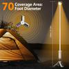 15600mAh Camping Lights Rechargeable Telescopic Portable Tent Magnetic Lantern Collapsible Flashlight Hiking Fishing Travel