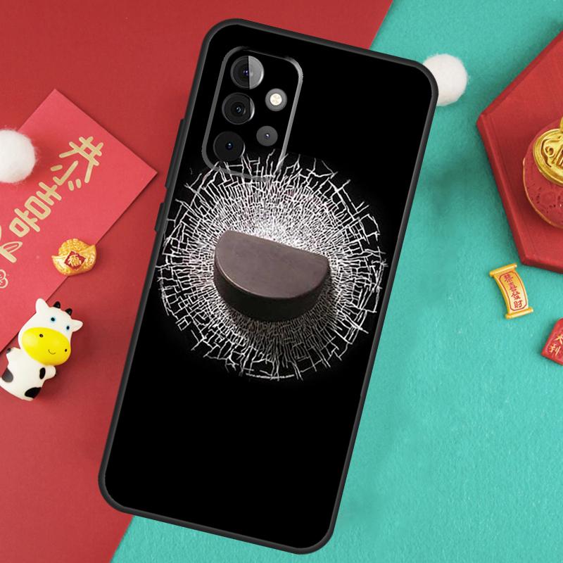 Eishockey Hülle für Samsung Galaxy A17 A55 A35 A15 A32 A52 A13 A33 A53 A14 A34 A54 A06 A16 A26 A36 A56