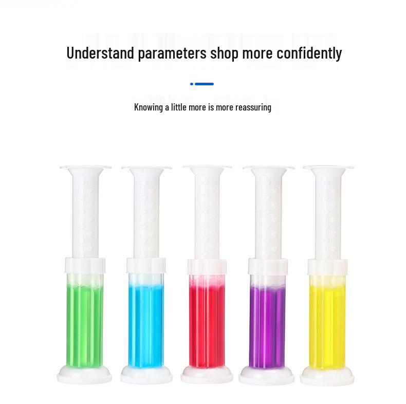 Little Flower Toilettengel: Duftender Deodorant & Geruchsentferner, 12 Düfte für Badezimmerfrische