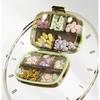 Pill Box Compact Weekly Pill Organizer with Sealing System Moisture-Proof Container Separate Compartments Pill Dispenser for Morning Noon Evening