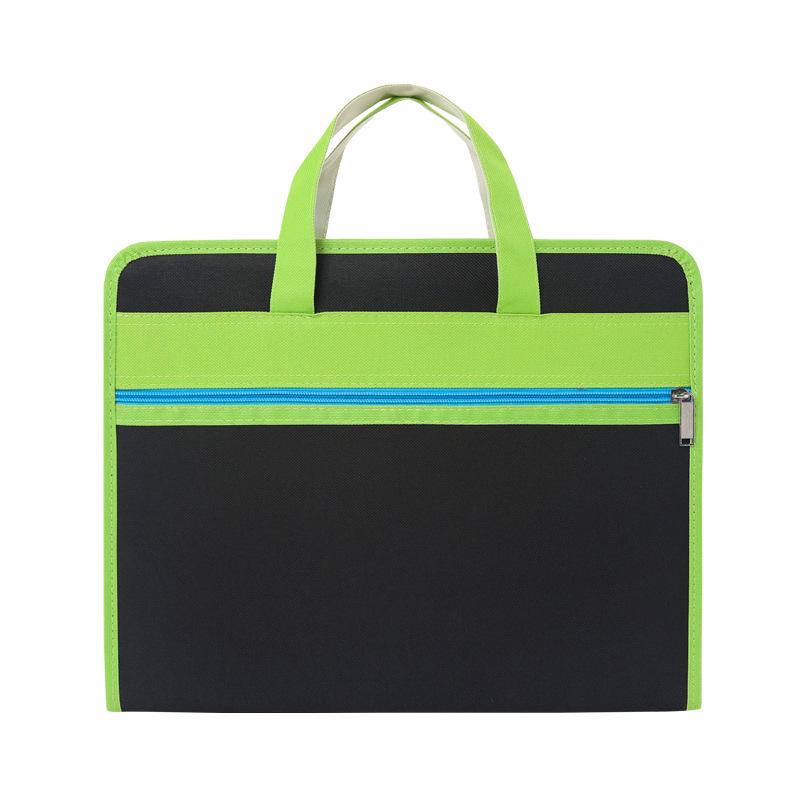 

Multi-Layer Student File & Storage Bag with Zippered Accordion Pockets чорний