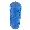 Pattern Paint Roller 15cm Rubber Reusable Versatile Decorative Art Texture Roller for Wall Door Cabinet