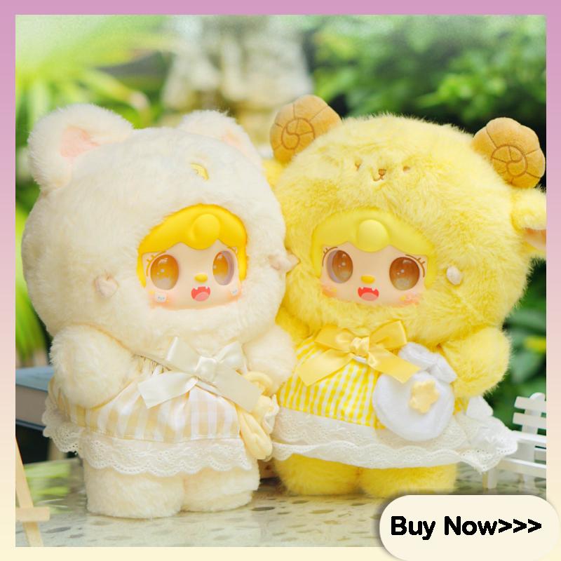 Yooki 400% V2 Wish Pocket Series Plush Blind Box Cartoon Collectible Doll Exquisite Bedroom Decoration Surprise Mystery Box Gift