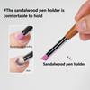 Nails Art Quartz Grinding Pen Nail Cuticle Dead Skin Remover Nail Dust Brush Double Headed Uv Gel Polish Manicure Stick