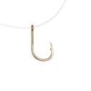 100Pcs 1 Box Sharp 10 Sizes Carbon Steel Fishook Durable Head Fish Bait Fishing Hooks