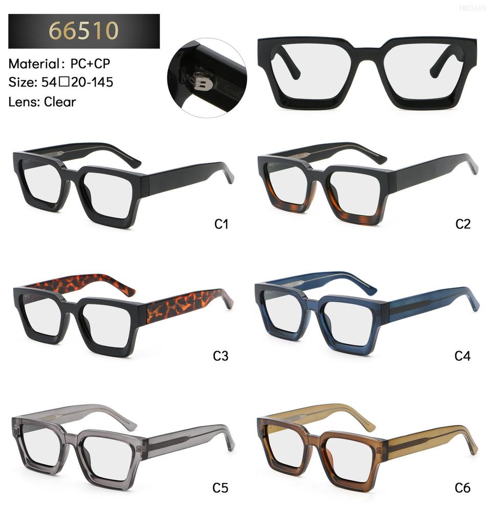 New Unisex Polarized Retro Square Sunglasses - High-End Fashion with Propionate Insert