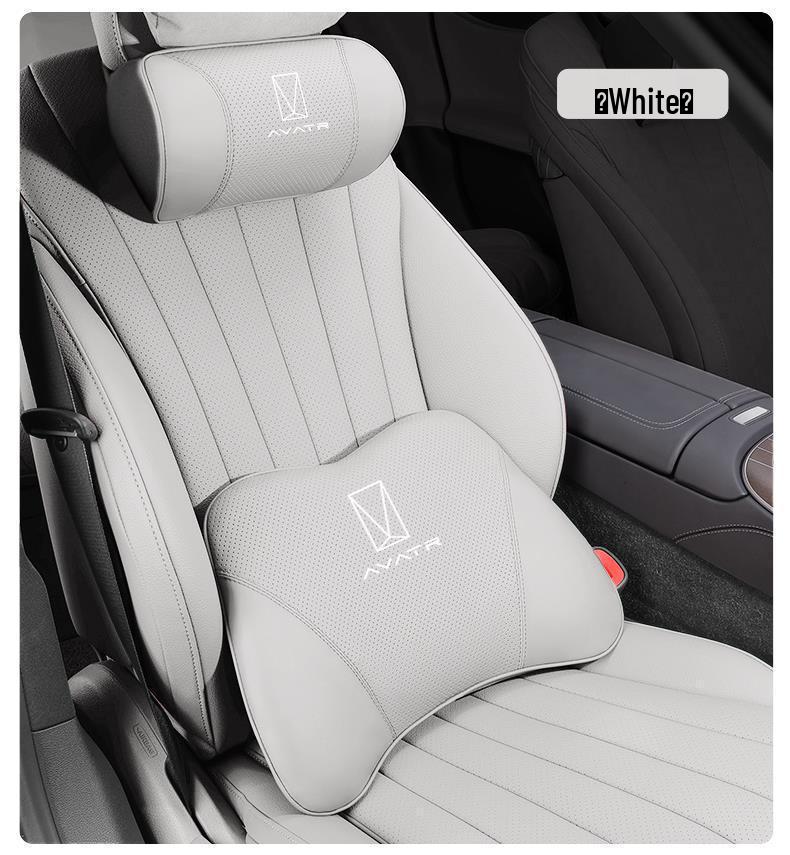 Avatr 07 Car Headrest and Lumbar Support Pillow Set