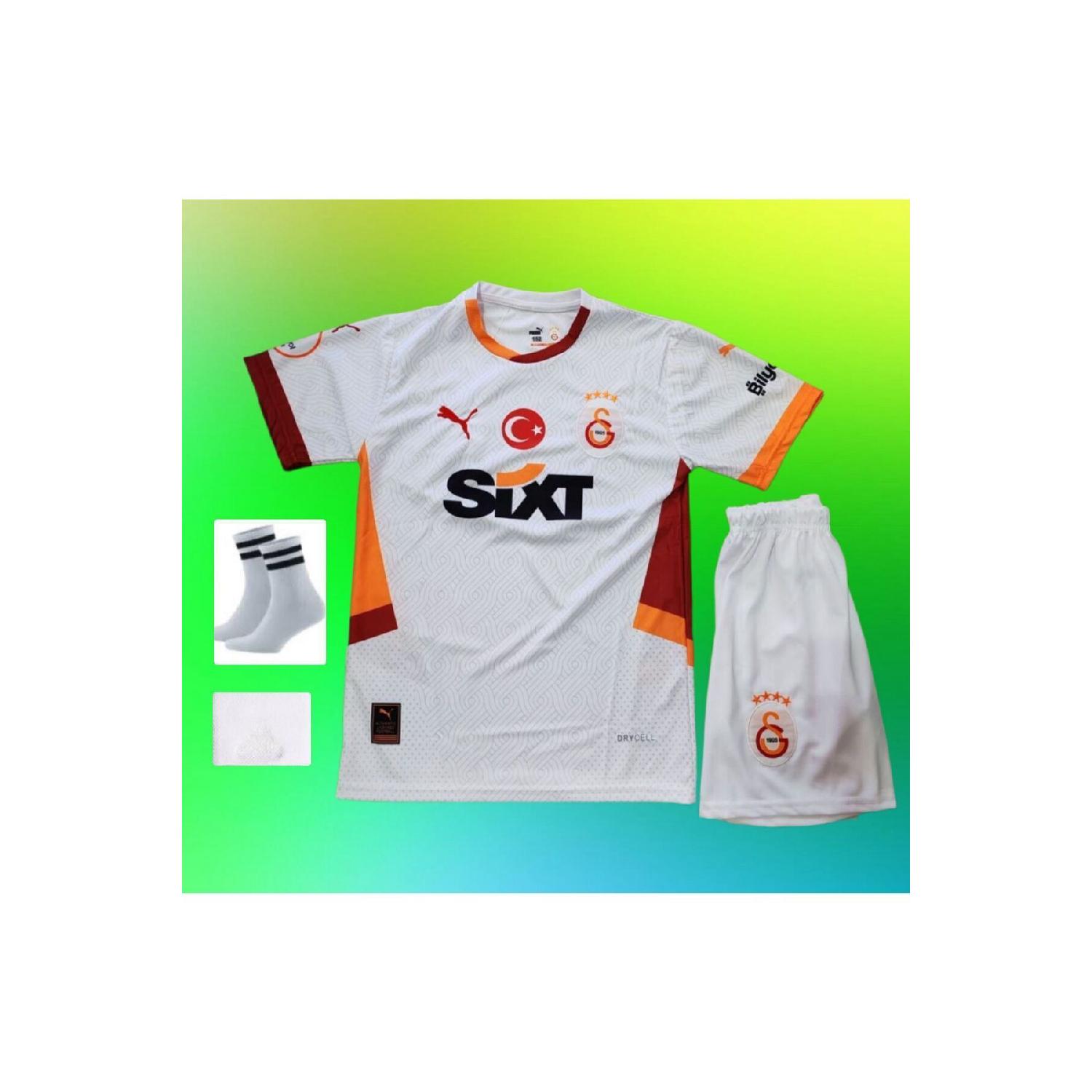 

Glatsary Anonymous Белый комплект детских футбольных майок сезона 2024/2025 из 4 шт. 3-4 Yaş тёмно-синий