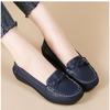 Women Flats Wedge Leather Fashion Comfortable Shoes Women Slip On Nurse Shoes Moccasins Outdoor Plus Size Tenis Feminino