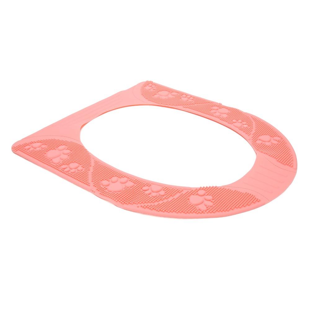 Silicone Toilet Seat Cover Washable Toilet Seat Cover Pad Universal Toilet Seat Pad Bathroom Use