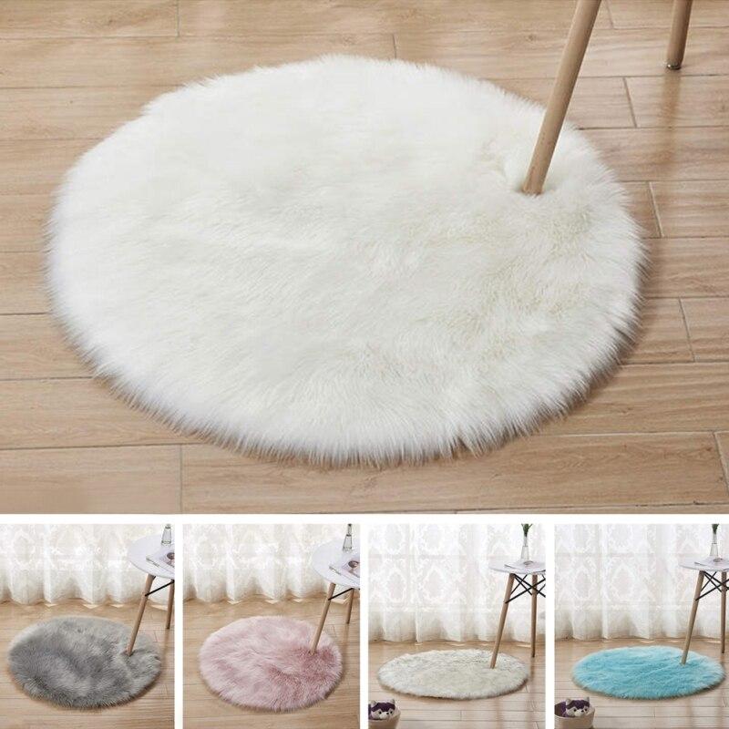 Plush Carpet Yoga Floor Mat Bedside Foot Pad Imitation Australian Imitation Wool Carpet Home Decoration