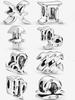 New Classic Copper Leo Aries Virgo 12 Signs Of The Zodiac Light Zircon Charm Beads Fit Bracelet Original Jewelry Diy Gift