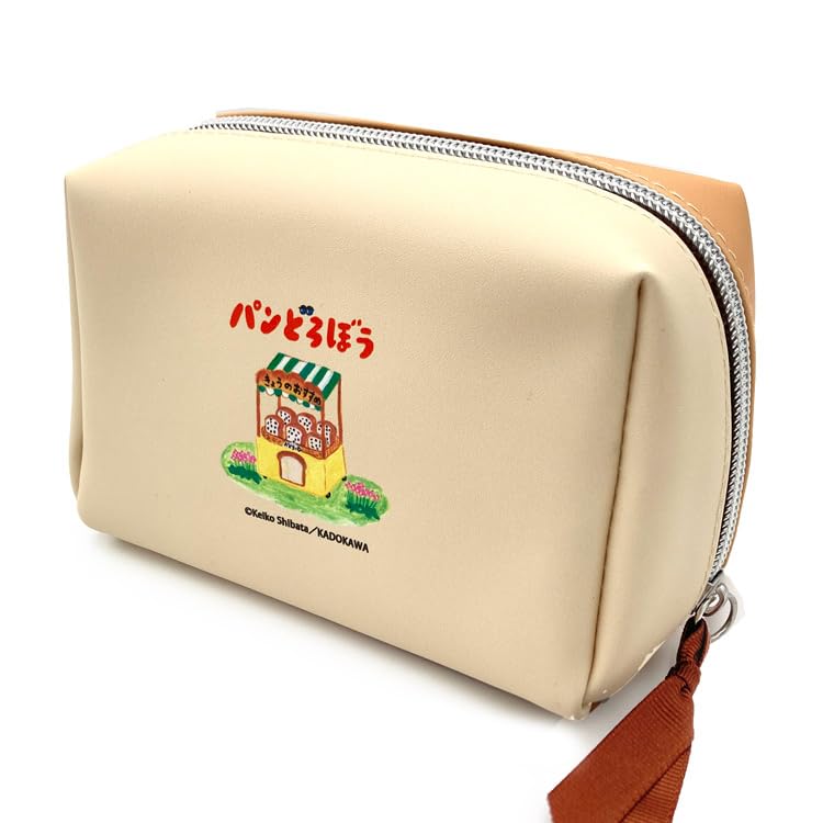 Kamio Japan Bread Thief Pouch, 2 Cases, Cosmetic Pouch, Cosmetic Case, Small Item Organizer, 195332