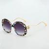 Classic Vintage Sunglasses for Men Exquisite Design and Trendy Styley Sunglasses with Golden Frame and Pink Yellow Trim Womens Sunglasses