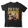 Dwayne Johnson T-Shirt Wertschätzung Unisex Hommage Throwback Rock