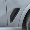 2PCS ABS Gloss Black Fender Side Air Vent Outlet Cover For BMW X5 G05 -