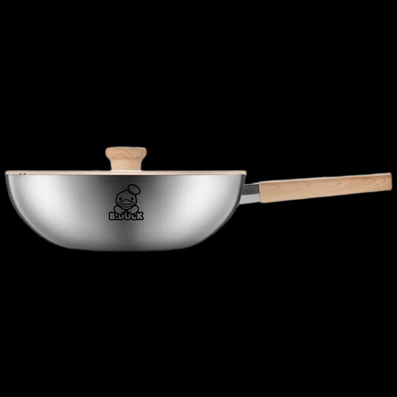 Cooker King 316L Stainless Steel Non-stick Stir-fry Wok