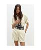IROWOMEN Fayez Safari Button Shorts_Iopom25105Bex