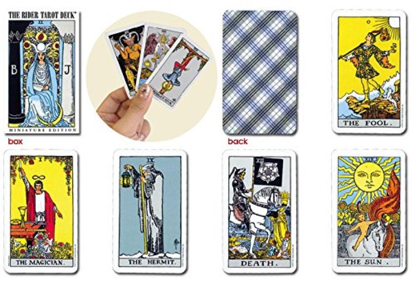 Tarot Cards Fortune Telling 78 Cards Rider Tarot Mini Japanese Booklet Included Edition <U.S> "Pocket Manual" Rider-Waite