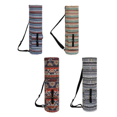 Yoga for Thick Exercise Yoga Mat, Exercise Yoga Mat Carrier Full Carry Bag with Pockets and Adjustable Strap