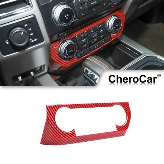 Inner Center Console Air Condition Adjust Panel Trim Cover for Ford F150 15-
