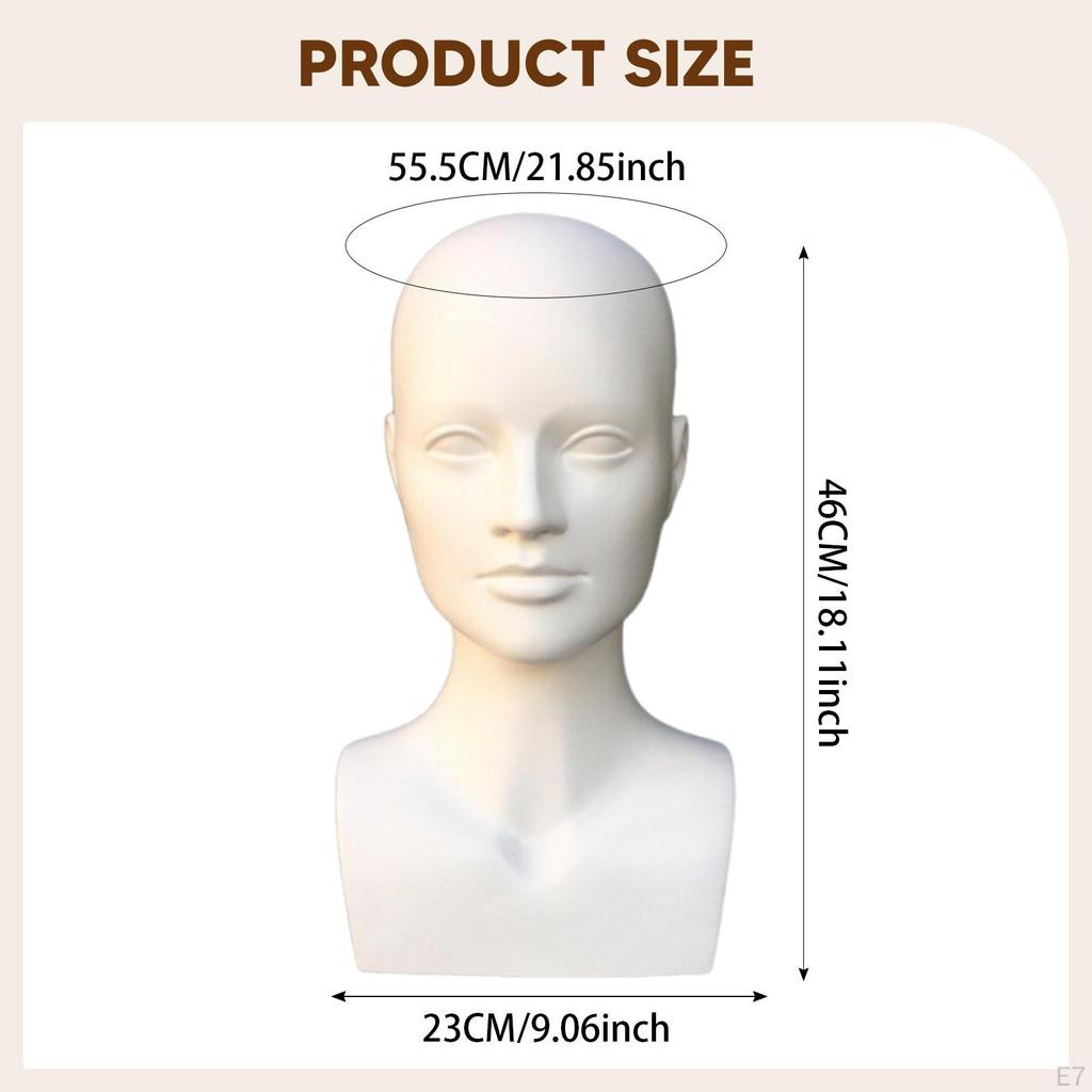 Display Stand for Male Mannequin Head, , Glasses