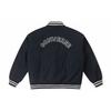 New Converse Baseball Jacket Men's Black 10025261-A03